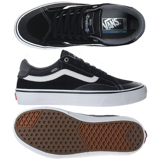Tênis Vans Tnt Advanced Prototype Tony Trujillo Preto/Branco