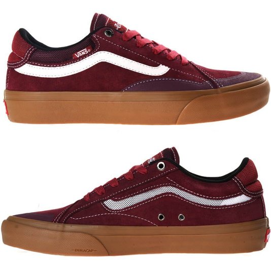 Tênis Vans TNT Prototype Tony Trujillo Bordo/Marrom