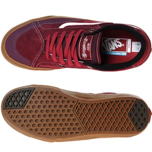 Tênis Vans TNT Prototype Tony Trujillo Bordo/Marrom