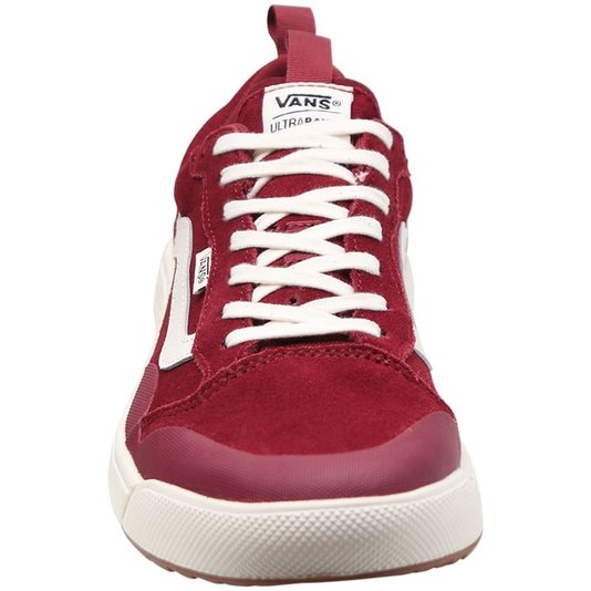 Tênis Vans Ultrarange Exo Se Suede Bordo/Branco