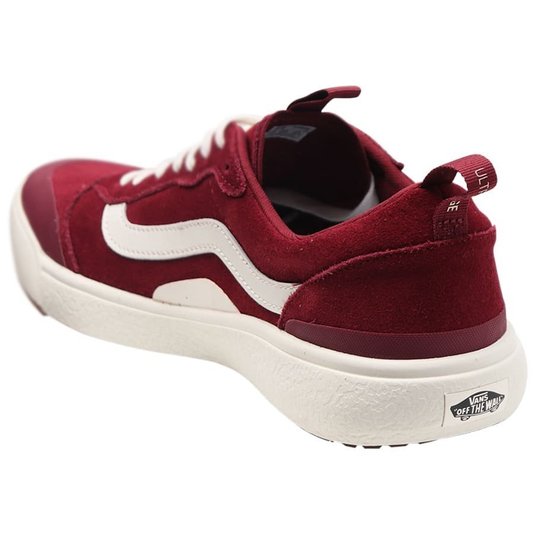 Tênis Vans Ultrarange Exo Se Suede Bordo/Branco