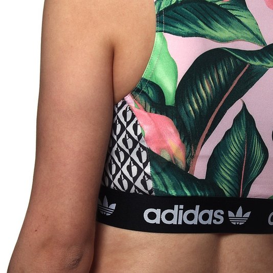 Top Adidas Farm Rosa/Verde