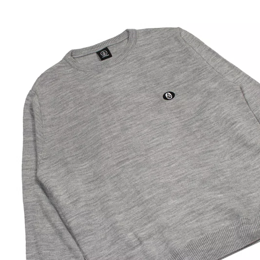 Tricot Volcom Dagger  Cinza Mescla