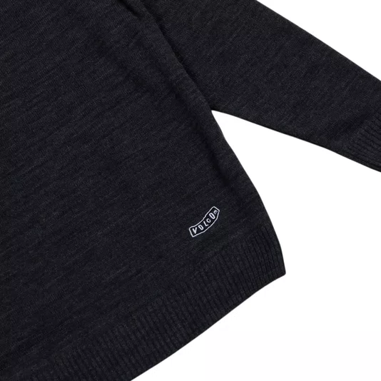 Tricot Volcom Hodad Cinza Mescla