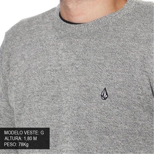 Tricot Volcom Solid Stone Mescla