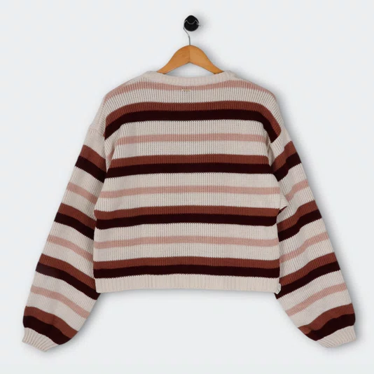 Tricot Volcom Sunset Sonic Feminino Bege/Bordo