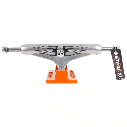 Truck Independent Elijah Berle Skull Std Stage 11 Prata/Laranja