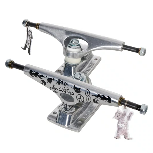 Truck Krux K5 Doodle Polished Standard Prata