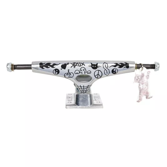 Truck Krux K5 Doodle Polished Standard Prata