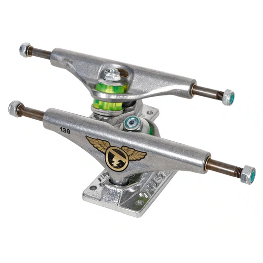 Truck Tilt Polido Central Vazado Prata