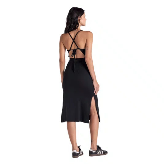 Vestido Volcom Backless Preto