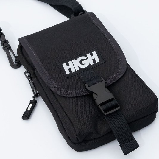 Wallet Bag High Company Company Reflective Logo Preto