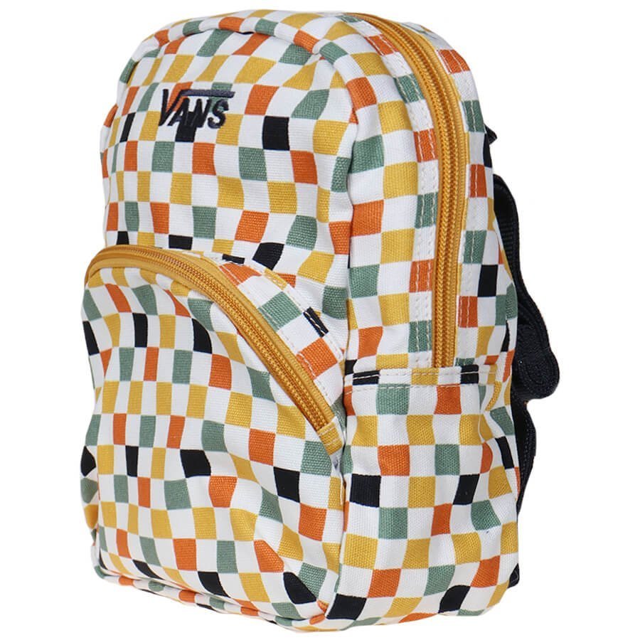 Mini Mochila Vans Karina Rozunko Amarelo/Laranja Rock City