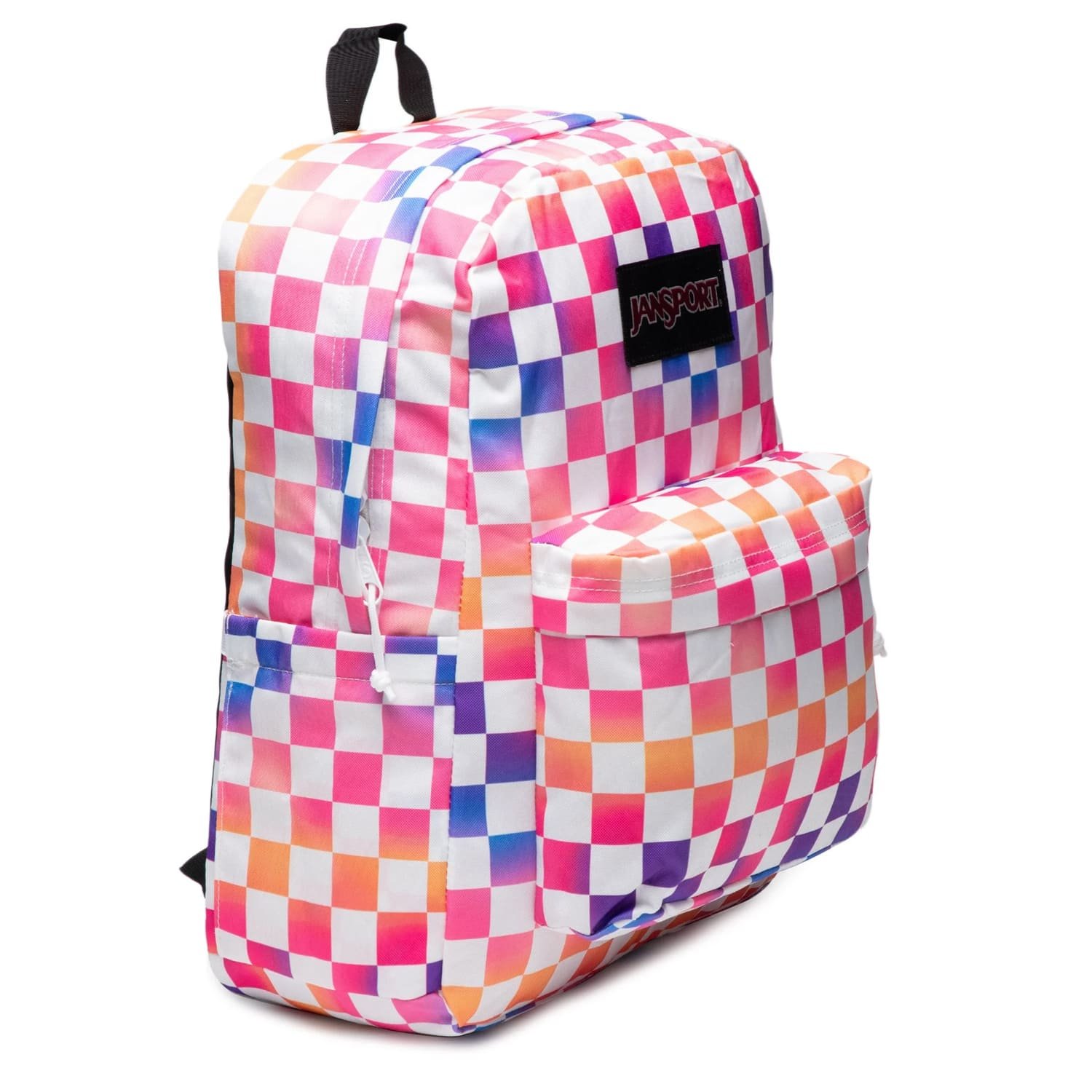 Mochila Jansport Superbreak Plus Check It 26l Checkerboard Colorido