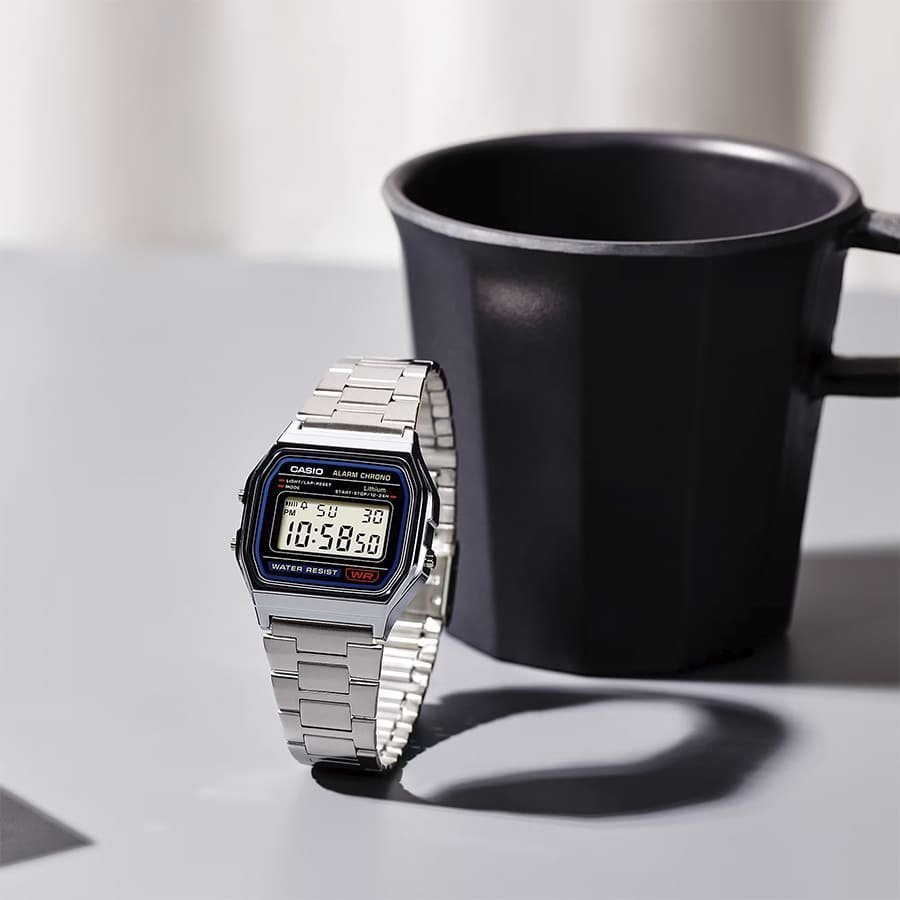 Relogio De Pulso Casio Vintage Prata