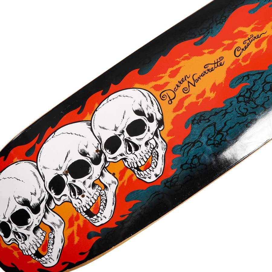 Shape Creature Navarrette 3 Skulls New School Maple Preto/Vermelho