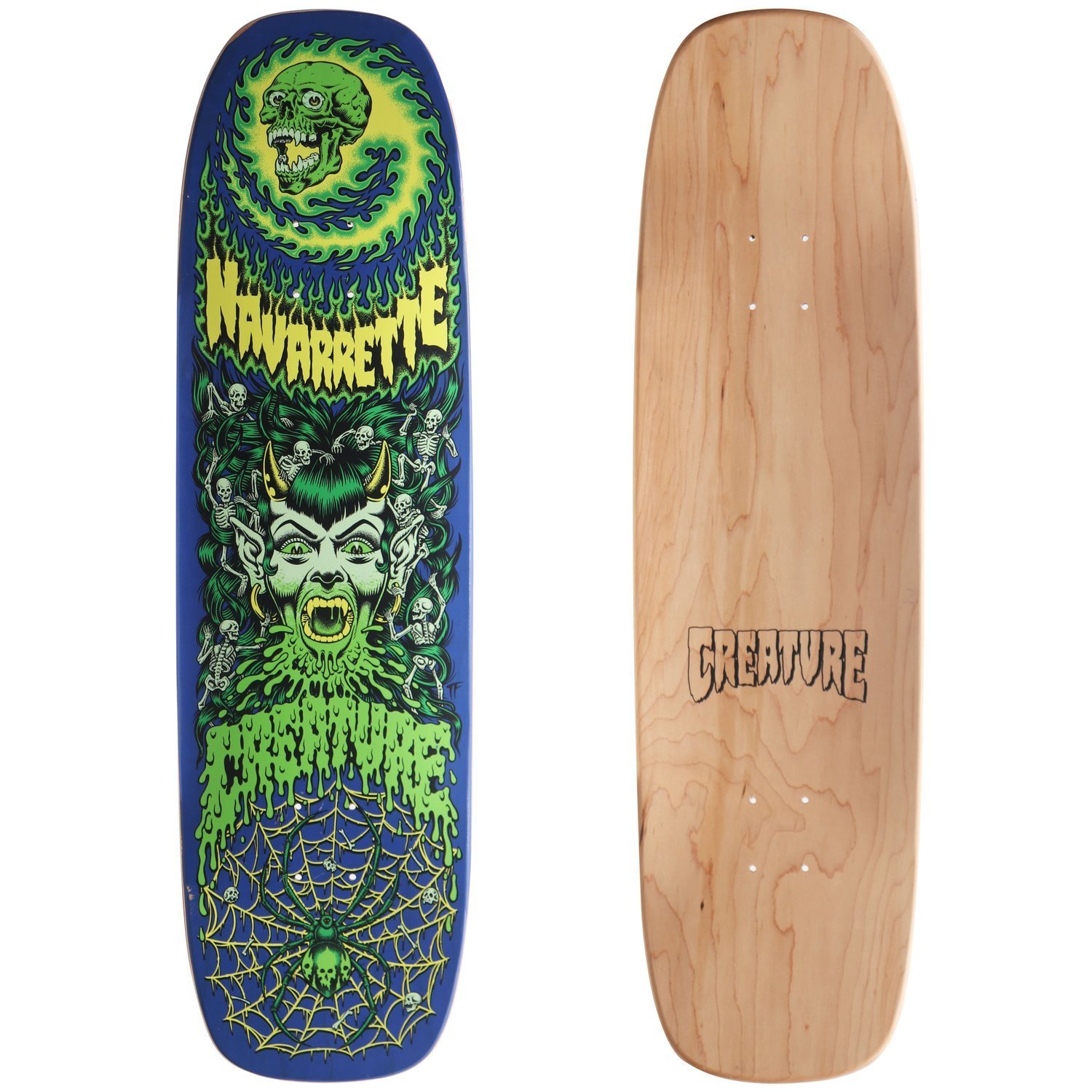 Shape Creature Navarrette Hell New School Maple Azul/Verde - Rock City