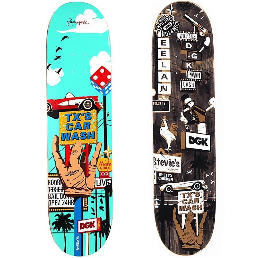 Shape Dgk Tx´S Car Wash 8.0 Verde Àgua - Rock City