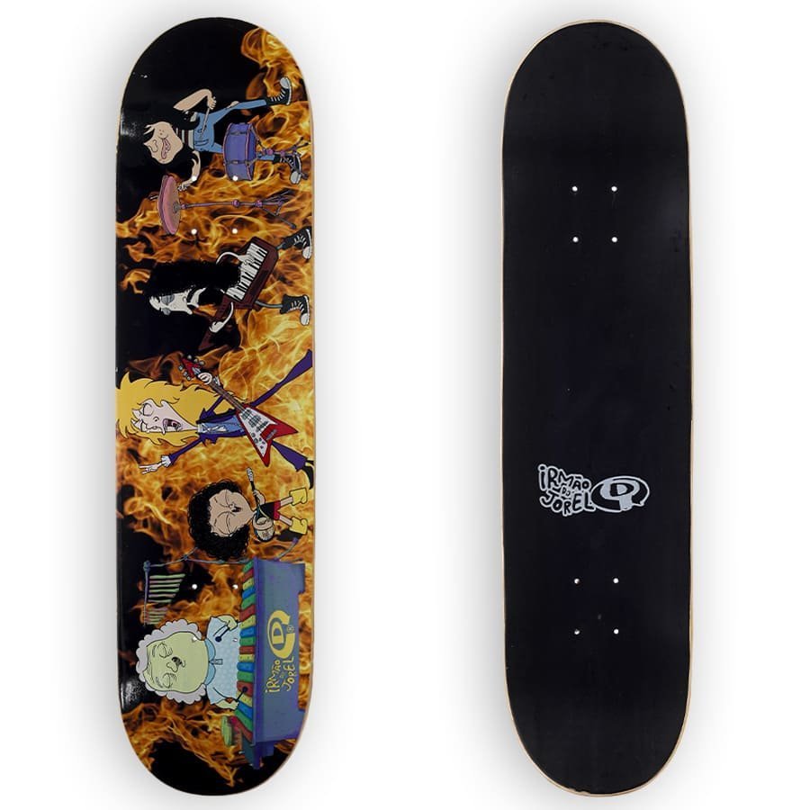 Shape Drop Dead Marfim Collab Irmão Do Jorel Rock Amarelo - Rock City