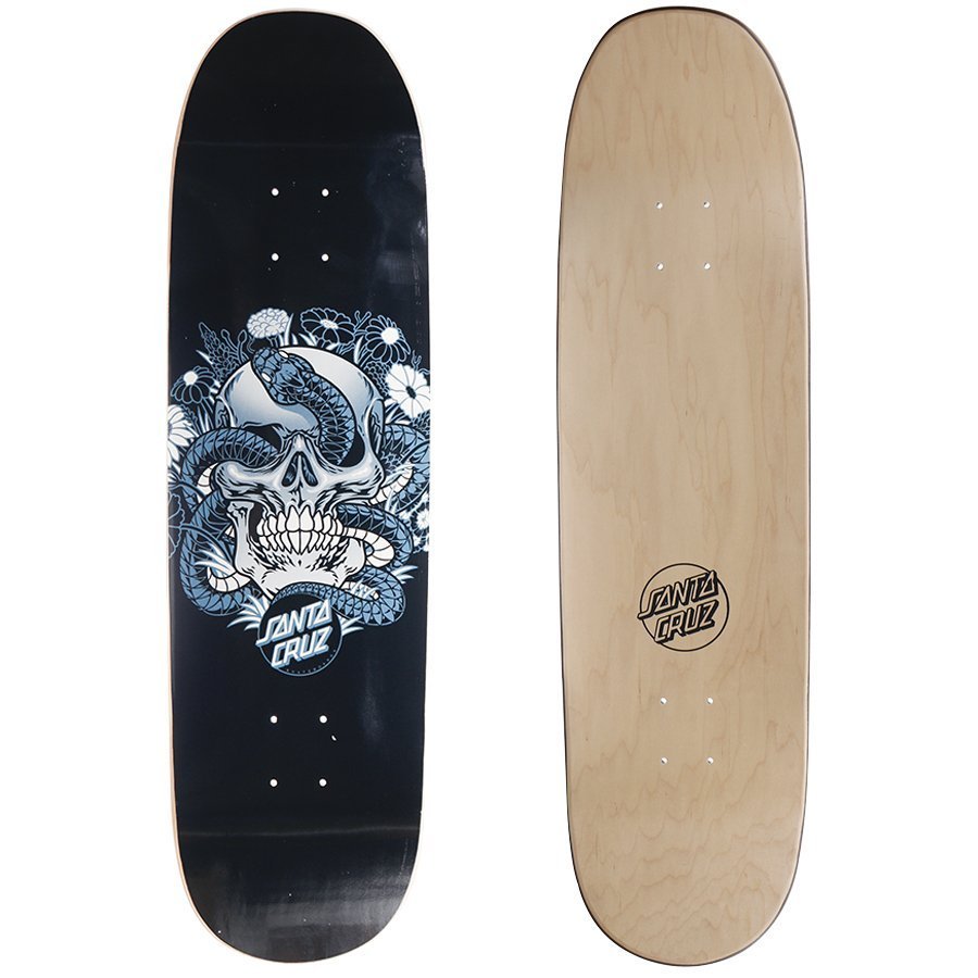 Shape Santa Cruz Botanic Skull Maple Old School Preto - Rock City