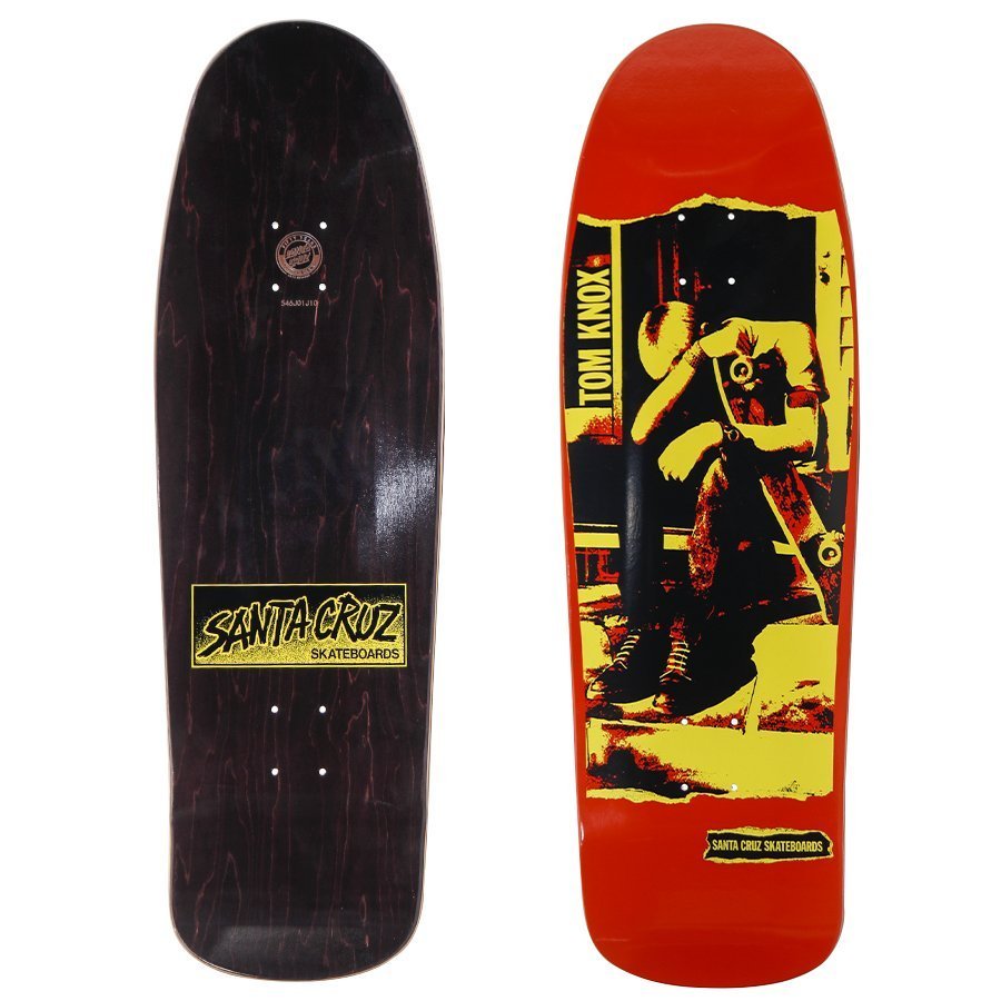 Shape Santa Cruz Knox Punk Reissue Old School Vermelho - Rock City