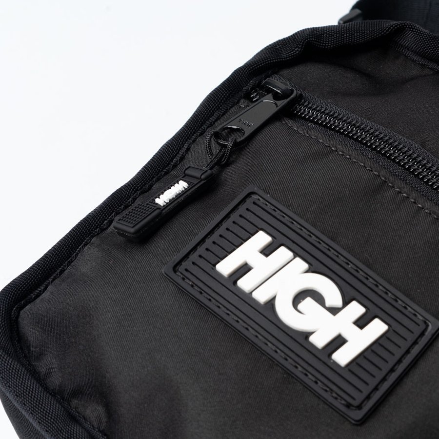 Shoulder Bag High Company Reversivel Dois Lados Preto/Laranja Rock City