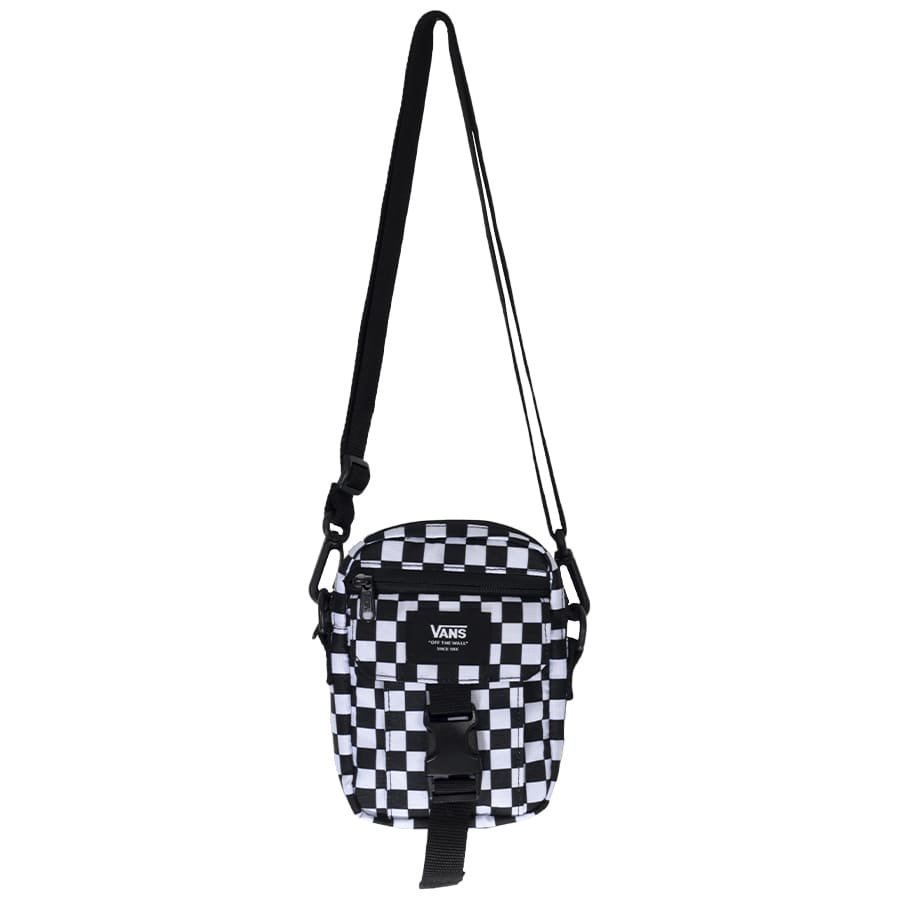 Shoulder Bag Vans New Varsity Checkerboard Preto/Branco - Rock City
