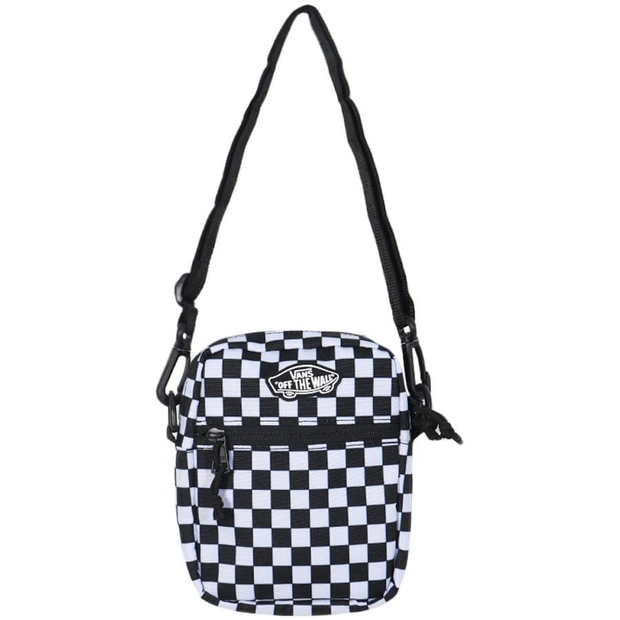 Shoulder Bag Vans Street Ready Ii Checkerboard Preto/Branco Rock City
