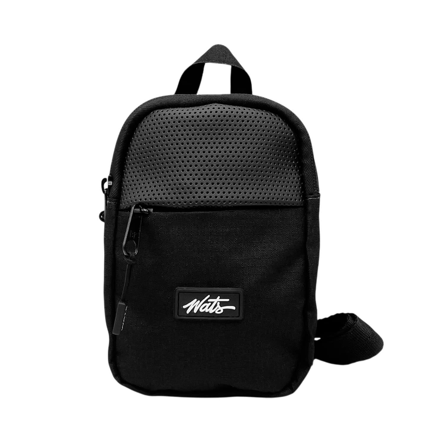 Shoulder Bag Wats Tag Pocket Preto