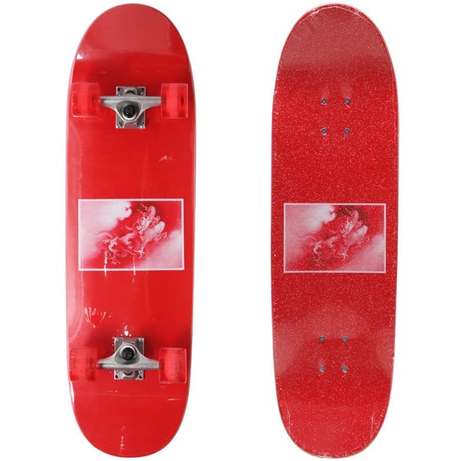 Skate Cruiser Hondar Red Dragon Maple 31,5 X 9\" Vermelho/Vermelho