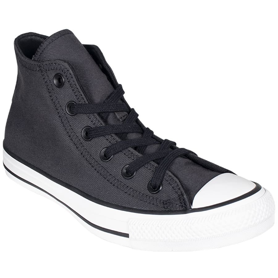 Tenis Converse All Star Bota Cano Alto Preto/Branco Feminino E