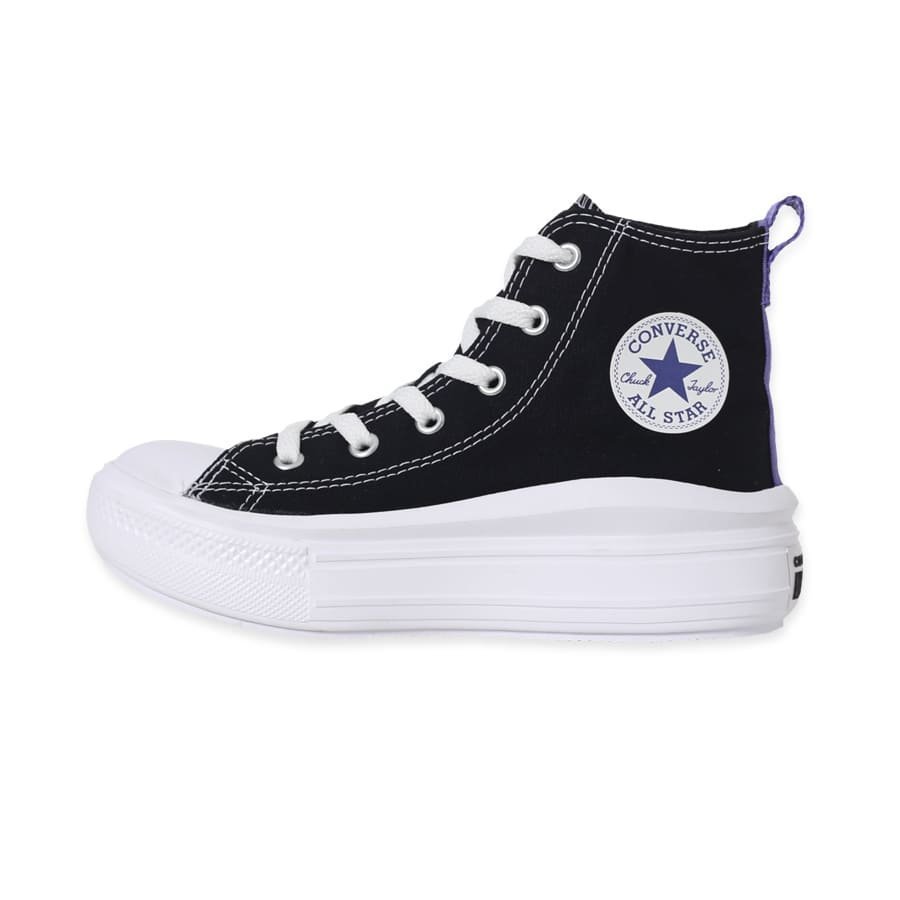 All star preto hot sale cano alto plataforma