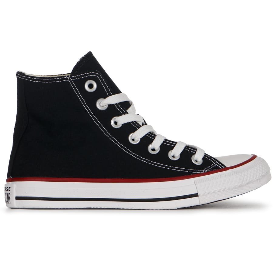 Tênis Converse Chuck Taylor All Star Core Hi Preto Vermelho