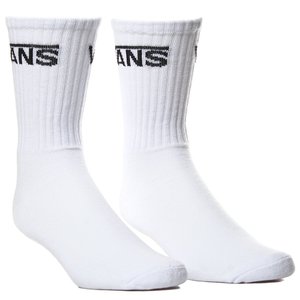 Meia Vans Classic Crew Cano Alto 3PK Branco