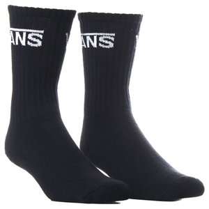 Meia Vans Classic Crew Cano Alto 3PK Preto