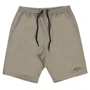 Bermuda Rock City Sarja Elástico Areia