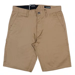 Bermuda Volcom Walk Frickin Chino Khaki