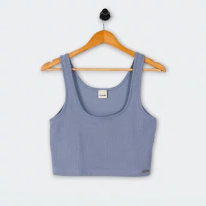 Blusa Hurley Tessitti Cropped Azul