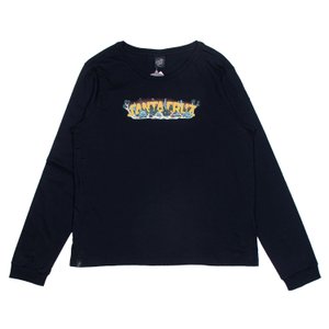 Blusa Santa Cruz M/L Desert Strip Feminina Preto