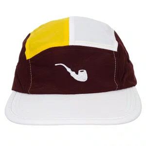 Boné Blaze 5 Panel Pipe 1 Bordeaux Bordô/Branco/Amarelo