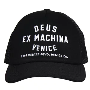 Boné Deus Ex Machina Trucker Venice Address Preto