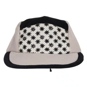 Boné Duck Artfacts Dupla Face Flores Preto/Bege