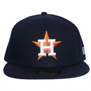 Boné New Era 5950 Game Houast Azul Marinhho