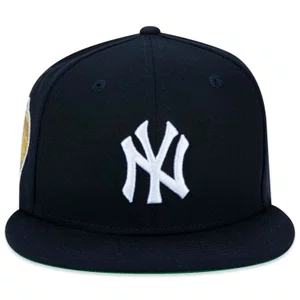 Boné New Era 59fifty Fitted Mlb New York Yankees Fanpage Azul Marinho