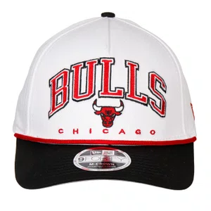 Boné New Era 940mc Af Arch 25187 Chicago Bulls Whiotc Branco/Preto