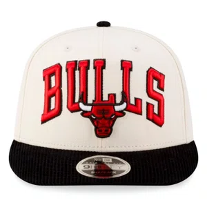 Boné New Era 9fifty Chicago Bulls Nba Bege/Preto