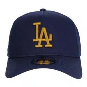 Boné New Era 9Forty Los Angeles Dodgers World Series Azul Marinho