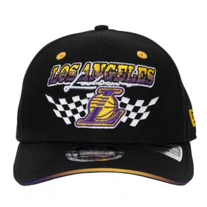 Boné New Era 9seventy Stretch Snap Los Angeles Lakers Nba Preto