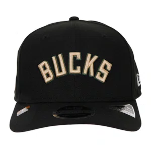 Boné New Era 9seventy Strtch Snap Milwaukee Bucks Nba Preto