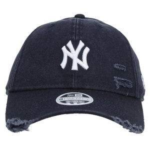 Boné New Era 9twenty Mlb New York Yankees Destroyed Feminino Azul Marinho